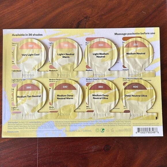 Kosas Tarte Dr Jart Fenty Milk skin Fix Drunk Elephant Em Cosmetics Peach & Lily - Picture 12 of 13